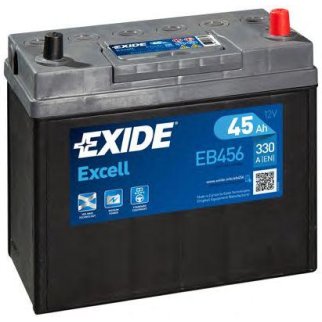 Аккумуляторная батарея EXCELL (12V 45Ah 300A B0) фото