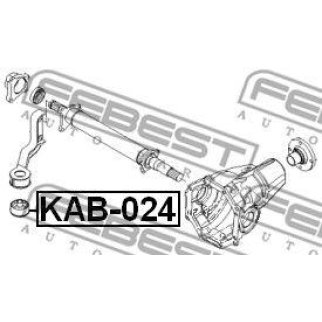 Сайлентблок FEBEST KAB-024 фото