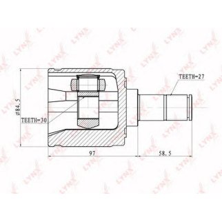 ШРУС внутренний LYNXauto CI3403 фото