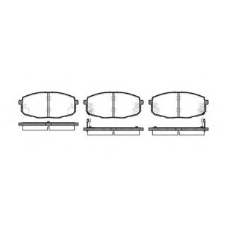 Колодки тормозные REMSA _103802 фото