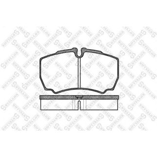 860 000-SX_колодки дисковые з. ! Iveco Daily 29 L9/11/35 S/C11 99> фото