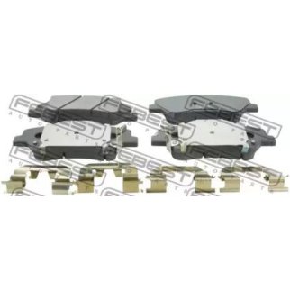 Колодки тормозные передние к-кт FEBEST 1201-SBF фото