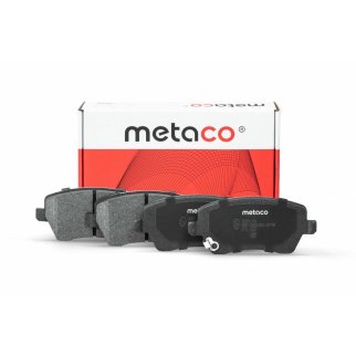 Колодки тормозные передние к-кт metaco 3000-151 фото