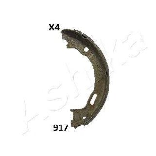 Колодки ручного тормоза к-кт ashika 55-09-917 фото