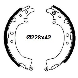 Колодки тормозные к-кт TRIALLI GF 4556 фото 3