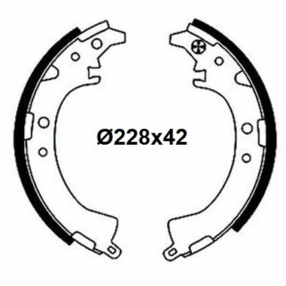 Колодки тормозные к-кт TRIALLI GF 4556 фото 3