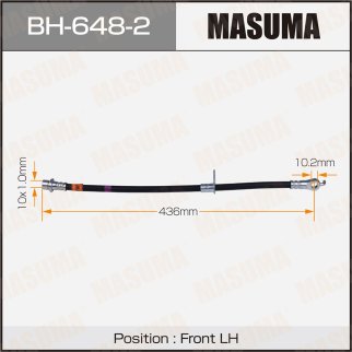Шланг тормозной Masuma BH-648-2 фото