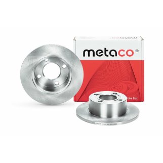 Диск тормозной задний metaco 3060-158 фото 3