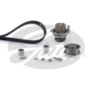 Насос водяной (помпа) + к-кт ремня ГРМ GATES KP35604XS фото