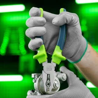 Плоскогубцы комбинированные, 200 мм, двухкомпонентные рукоятки Сибртех 17052 фото 7