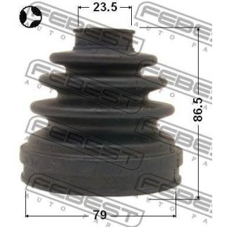 Пыльник ШРУСа внутр. пер FEBEST 0215-071T фото