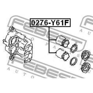 Поршень суппорта тормозного переднего фото