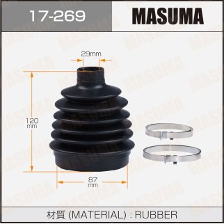 17-269_пыльник ШРУСа внутр.!18.5х33х25! Toyota Land Cruiser Prado 96-02 фото