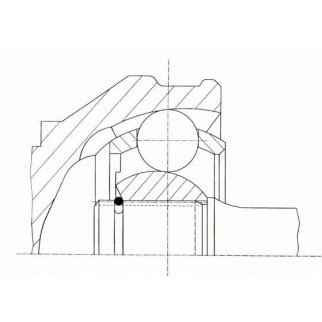 ШРУС внутренний GKN 302230 фото