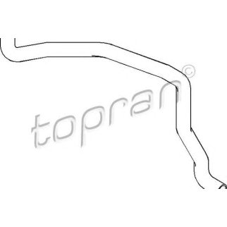 Патрубок радиатора topran 109193586 фото