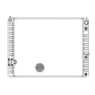 Радиатор основной LUZAR LRc 14F0A фото