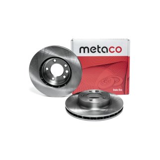 Диск тормозной передний вентилируемый левый metaco 3090-001L фото