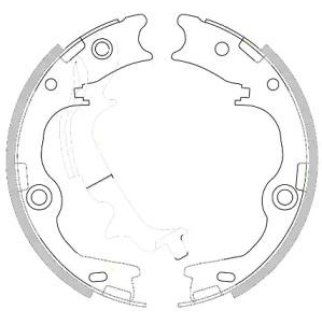 4252 00_колодки тормозные барабанные ! Hyundai i30 1.4/1.6/2.0/1.6CRDi/2.0CRDi 10> фото