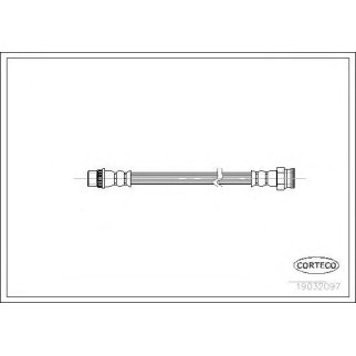 Шланг тормозной CORTECO 19032097 фото