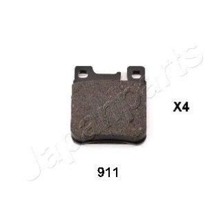 Колодки тормозные задние дисковые к-кт Japanparts PP-911AF фото