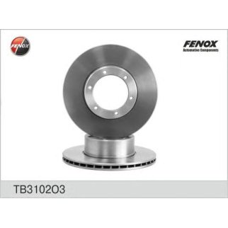 Диск тормозной передний вентилируемый Fenox TB3102O3 фото