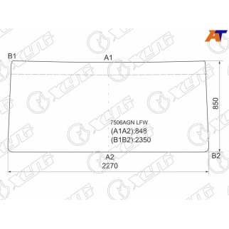 Стекло лобовое (ветровое) XYG 7506AGNLFW фото