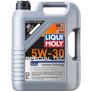 Масло моторное LIQUI MOLY SPECIAL Tec LL HC 5W30 синт. 5л фото 2