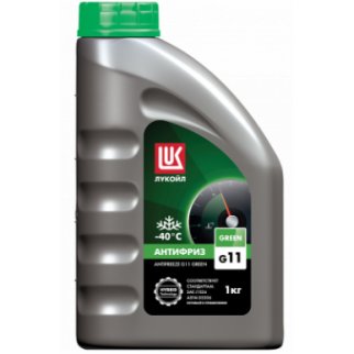 Антифриз зеленый G-11 ЛУКОЙЛ 1кг фото