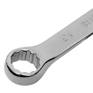 Ключ комбинированный, 12 мм, CrV, полированный хром MATRIX 15156 фото 4