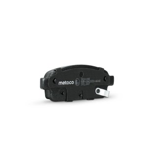 Колодки тормозные задние дисковые к-кт metaco 3010-006 фото 3