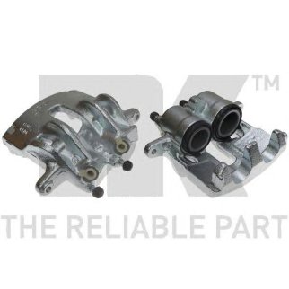 Суппорт тормозной передний левый (двухпоршневой) / CITROEN Jumper,FIAT Ducato,PEUGEOT Boxer 94~02 фото