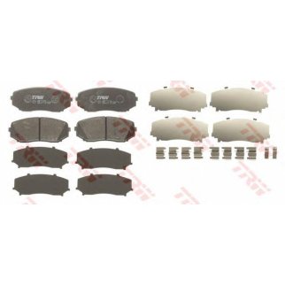 Колодки тормозные передние к-кт TRW GDB3471 фото