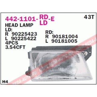 Фара правая DEPO 442-1101R-LD-E фото