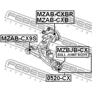 Сайлентблок передний переднего рычага фото