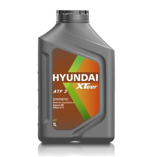 Масло трансмиссионное ATF для АКПП 3 XTeer 1л HYUNDAI фото