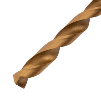 Сверло по металлу, 9 мм, HSS, нитридтитановое покрытие, цилиндрический хвостовик MATRIX 717900 MATRIX 717900 фото 3