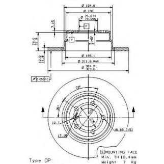 Тормозной диск фото