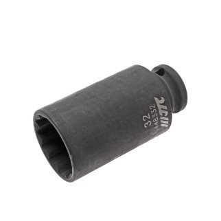 Головка торцевая 32 1/2" 12гр 82мм ударная тонкостенная JTC фото