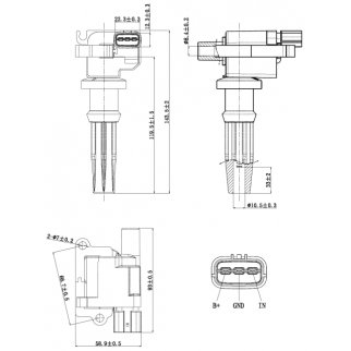 Катушка зажигания FEBEST 12640-003 фото 2