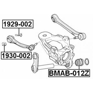 Сайлентблок FEBEST BMAB-012Z фото 2