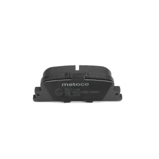 Колодки тормозные задние дисковые к-кт metaco 3010-146 фото 4