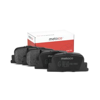 Колодки тормозные задние дисковые к-кт metaco 3010-146 фото