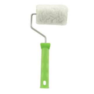 Валик 100мм из натурального меха с ручкой ворс12мм D-48мм Dручки-6мм СИБРТЕХ фото 3