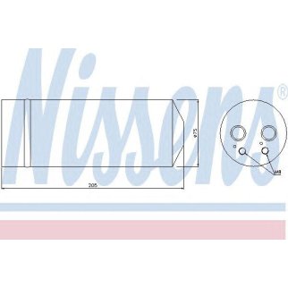 Осушитель системы кондиционирования Nissens 95314 фото