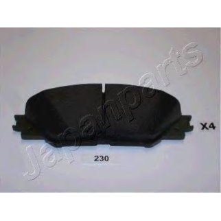 Колодки тормозные Japanparts PA-230AF фото
