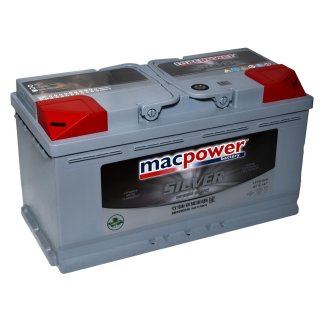 Аккумуляторная батарея MACPOWER 6СТ100 обр.353х175х190 Турция фото