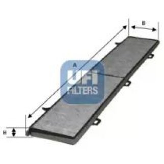 Фильтр салона UFI 53 236 00 фото