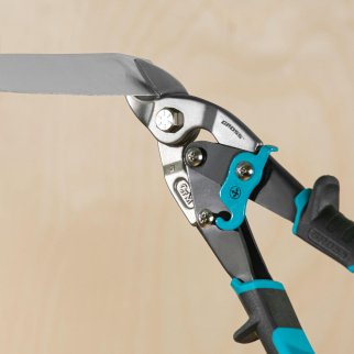 Ножницы по металлу "PIRANHA" 230мм прямой резки усиленный GROSS фото 6