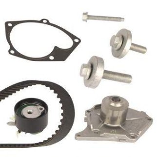 Насос водяной (помпа) + к-кт ремня ГРМ metelli 30-0821-1 фото