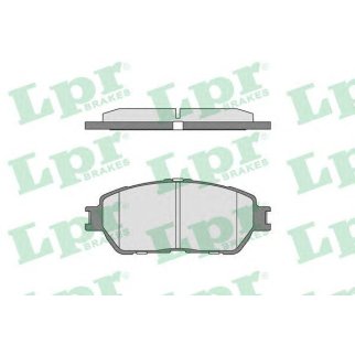 Колодки тормозные передние к-кт Lpr 05P1792 фото